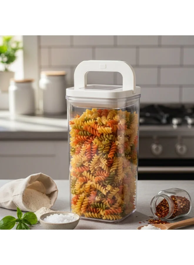 فيسمان Square Flip Lock Food Storage Container 21cm/1700ml